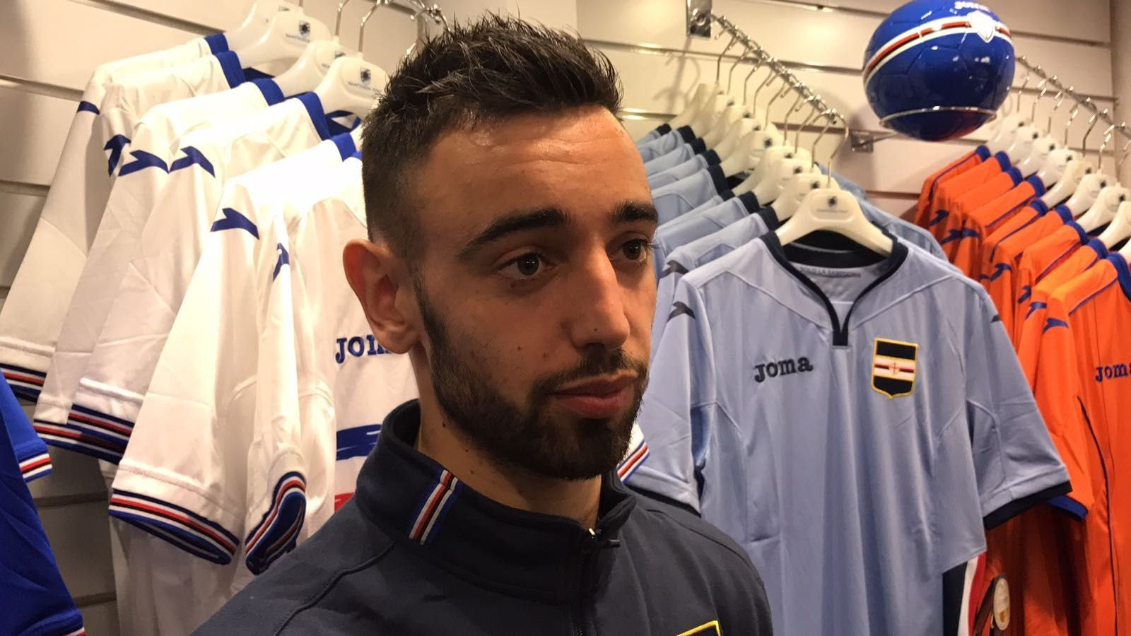 Sampdoria Fernandes Mercato Non Mi Muovo Da Genova Gianluca Di