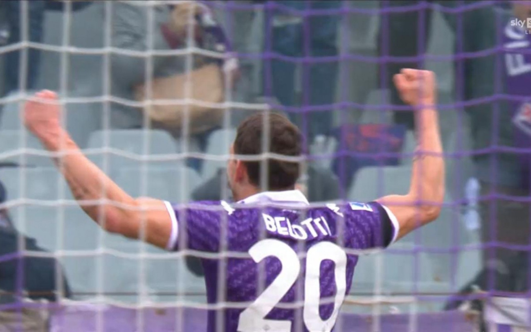 Fiorentina, primo gol di Belotti in viola: Qui posso esprimere il mio