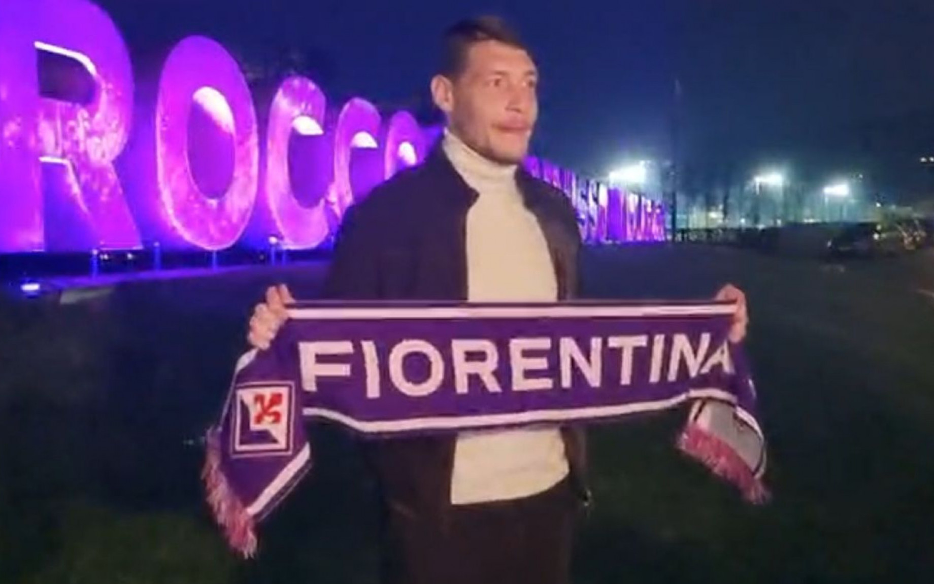 Fiorentina, Belotti arrivato al Viola Park | VIDEO