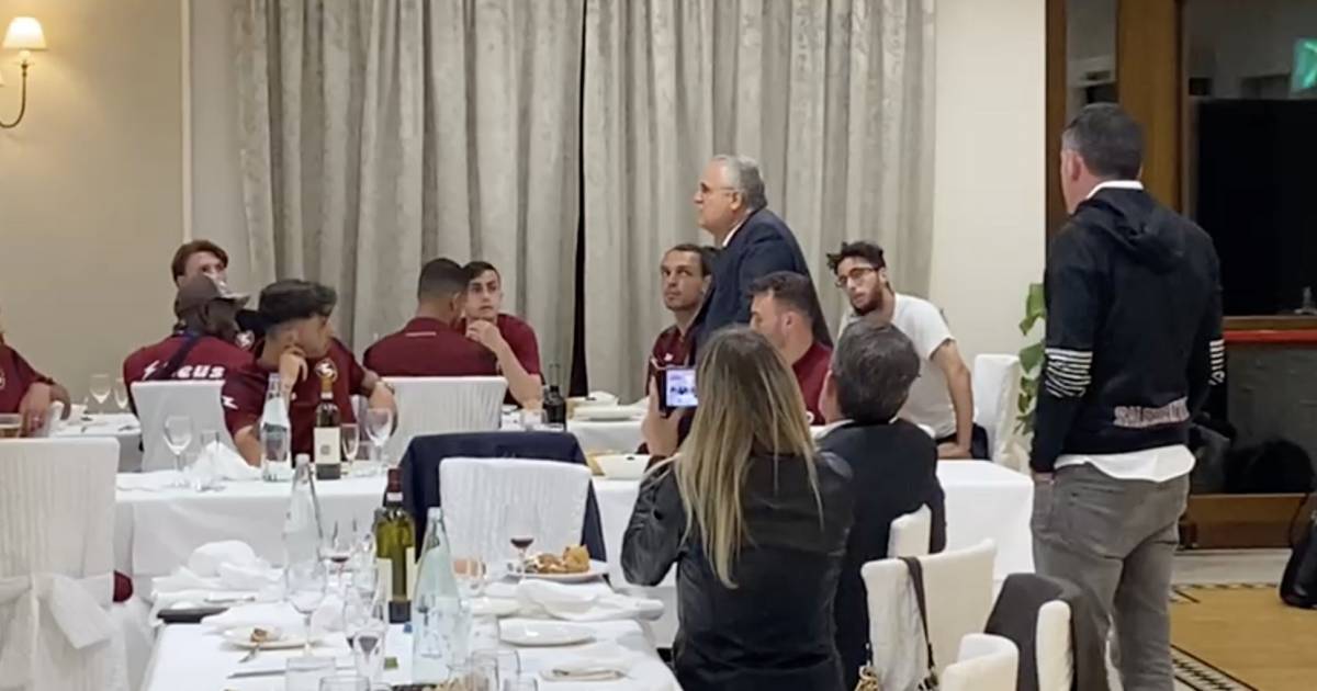 Salernitana, Lotito: the speech of the promotion