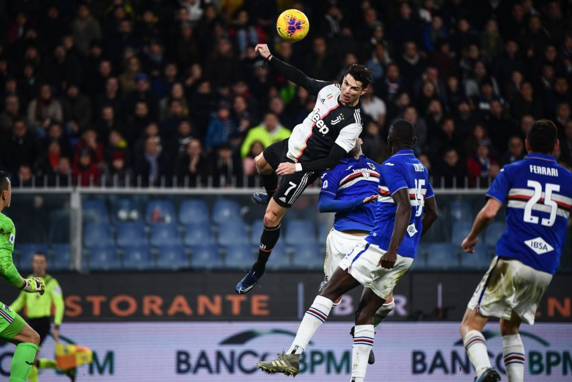 Ronaldo gol Sampdoria GETTY