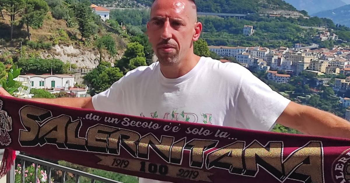 LIVE |  Ribery, the arrival at Salernitana