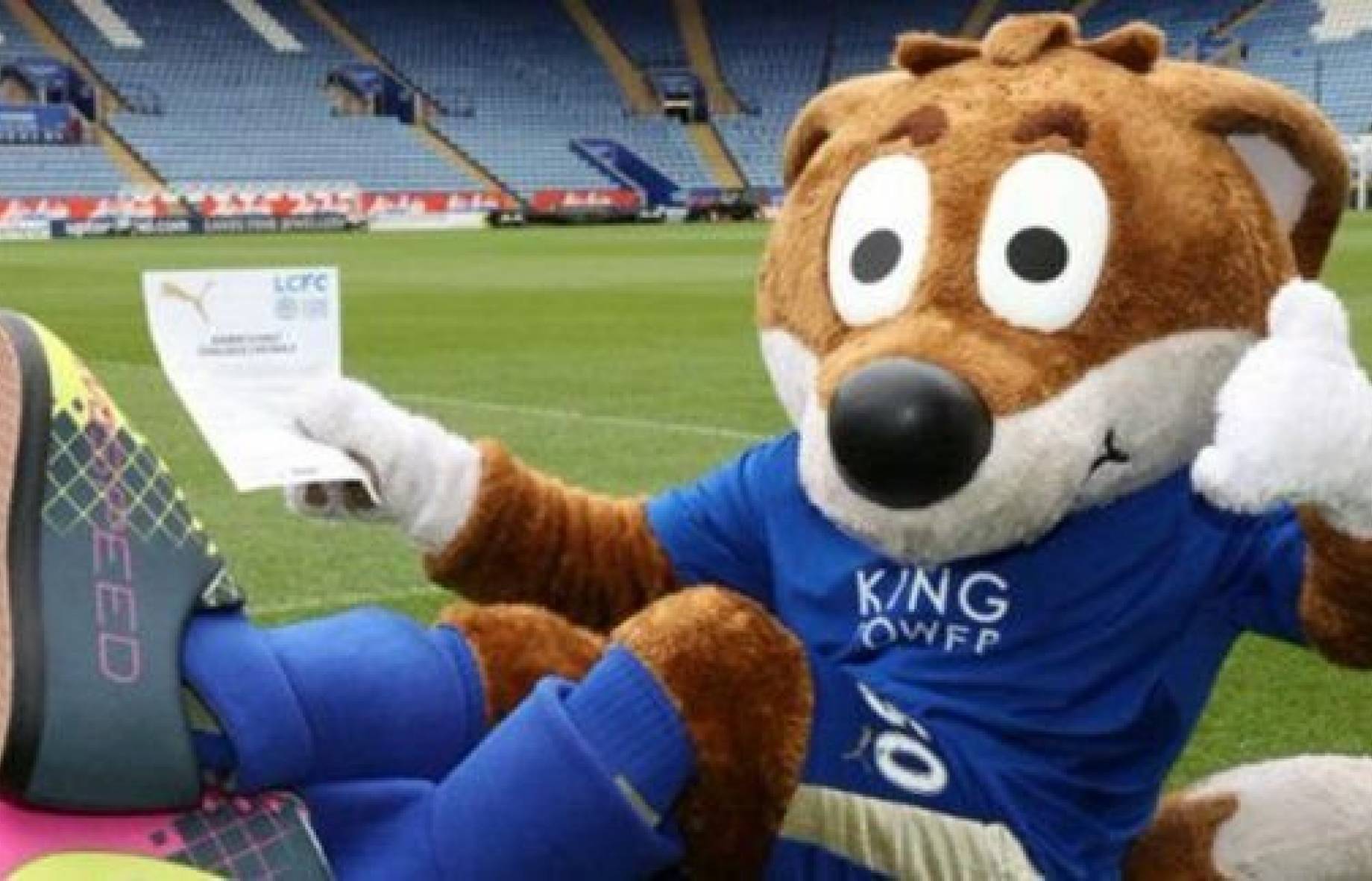 Leicester, la mascotte come un calciatore: pronta a firmare un cont