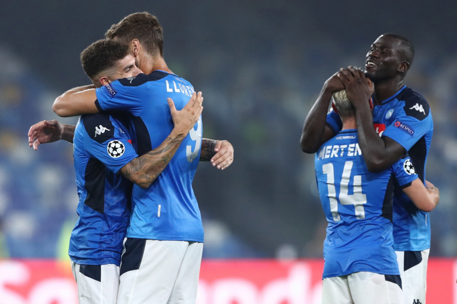 Napoli squadra esultanza gol IMAGE