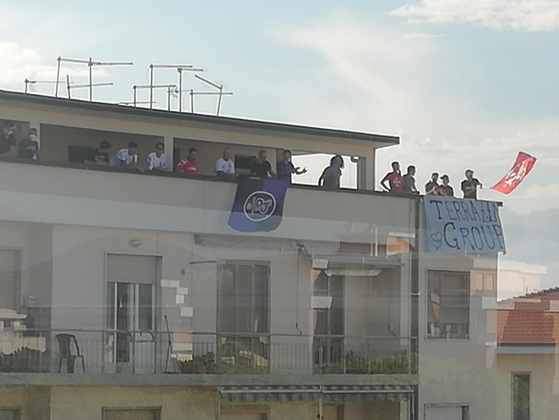 Balconi Pisa stadio