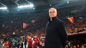 Claudio Ranieri all'Olimpico