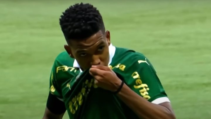 Estevao Willian, detto Messinho, attaccante del Palmeiras (screen)