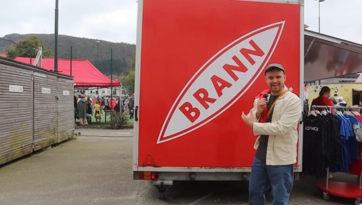 Menzo allo stadio del Brann 