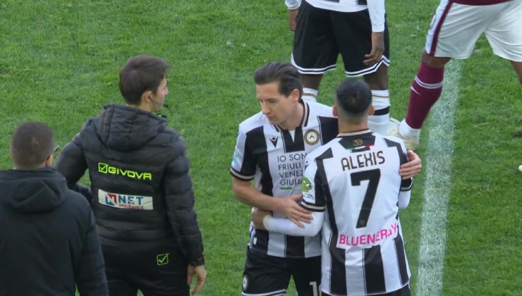 Sanchez, calciatore Udinese (SCREEN)