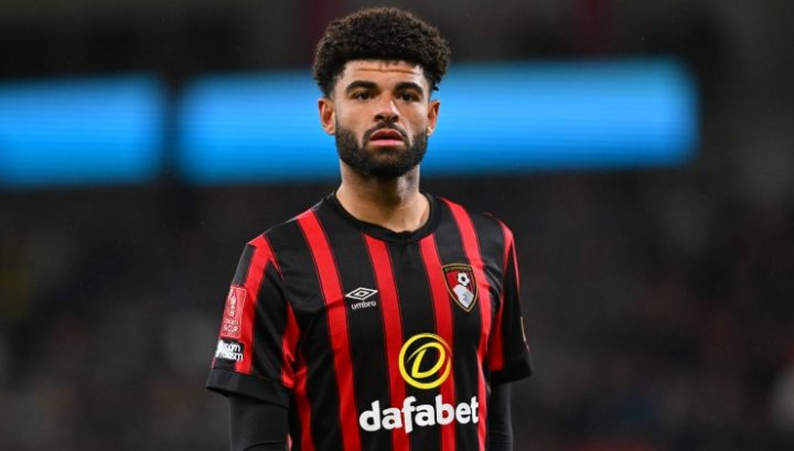 Il centrocampista Billing con la maglia del Bournemouth