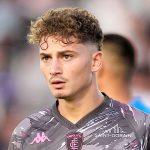 L'attaccante dell'Empoli Sebastiano Esposito