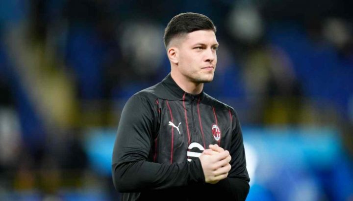 Jovic, attaccante del Milan (Imago)