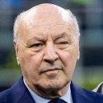 Il presidente dell'Inter Beppe Marotta