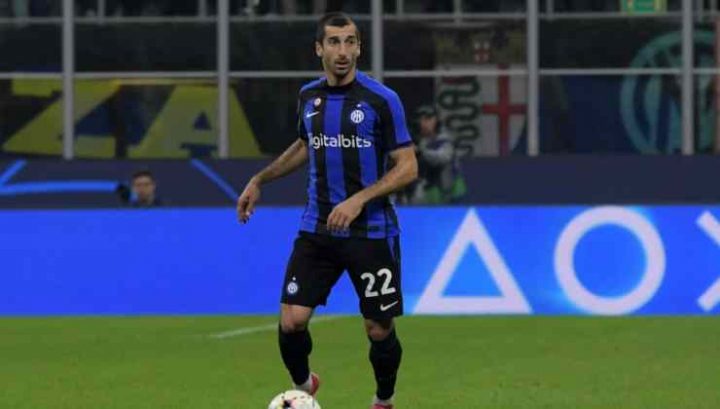 Il centrocampista dell'Inter Mkhitaryan