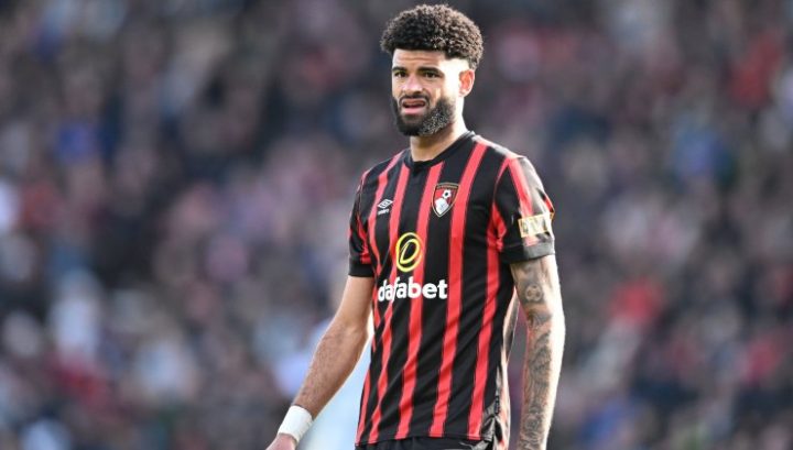 Il centrocampista Billing con la maglia del Bournemouth