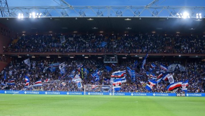 La curva della Sampdoria (Imago)