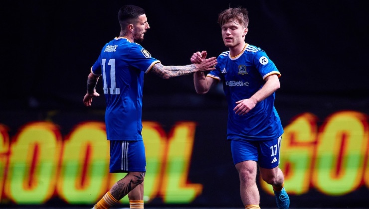 Loiodice e Brusadelli, giocatori degli Stallions (crediti: Ufficio Stampa KL)