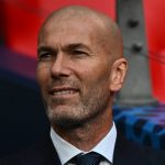 L'allenatore Zinédine Zidane