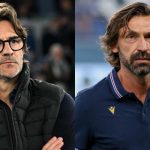 Andrea Pirlo (imago) e Paolo Vanoli (credit: Andrea Rosito)