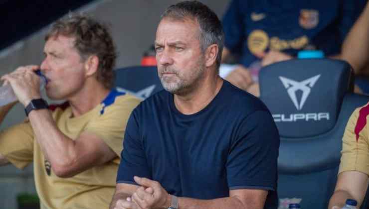 Hansi Flick, allenatore Barcellona (Imago)