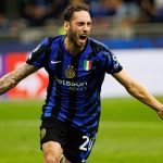 Il centrocampista dell'Inter Calhanoglu