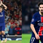 Joao Neves e Vitinha, centrocampisti del PSG (Imago)