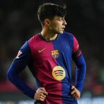 Il centrocampista del Barcellona, Pedri