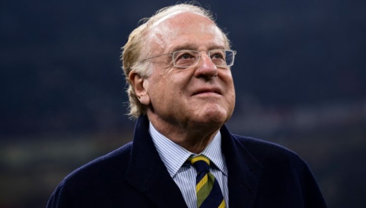 Il presidente del Milan Paolo Scaroni