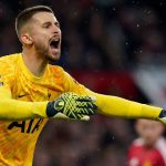 Vicario, portiere del Tottenham (imago)