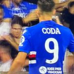 Coda in Salernitana-Sampdoria (Screen)