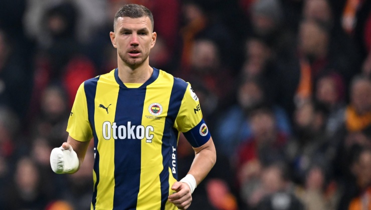 Edin Džeko con la maglia del Fenerbahce (Imago)