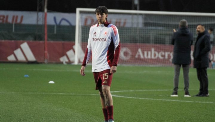 Federico Terlizzi in maglia Roma (Credist: Martina Cutrona)