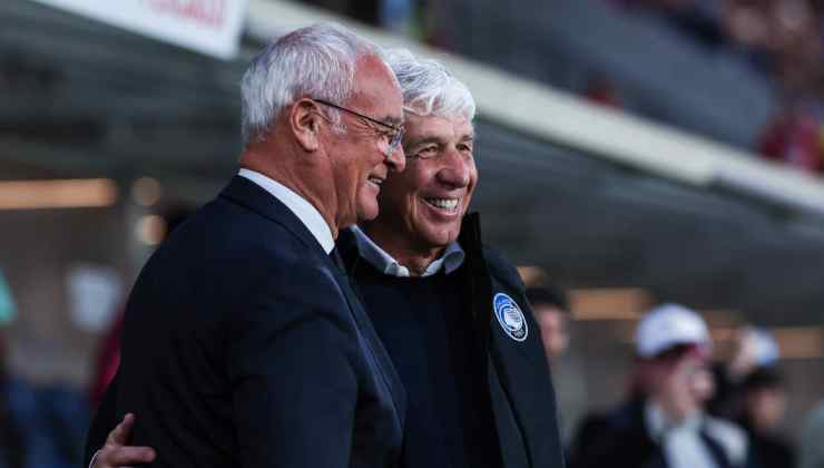 Gasperini e Ranieri (Imago)