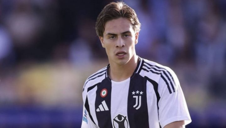 L'attaccante della Juventus, Kenan Yildiz