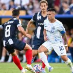 Lautaro Martinez, attaccante dell'Inter, durante il match contro il Monterrey (IMAGO)
