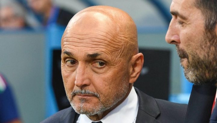 L'allenatore Luciano Spalletti