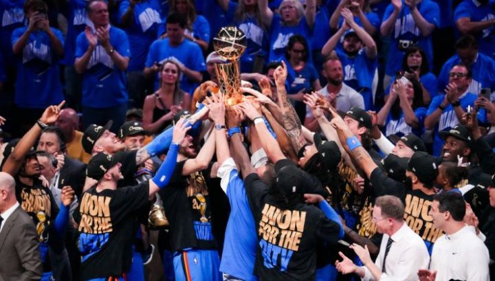 Oklahoma City Thunder campioni NBA (IMAGO)