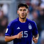 Román Vega con la maglia della nazionale argentina (Imago)