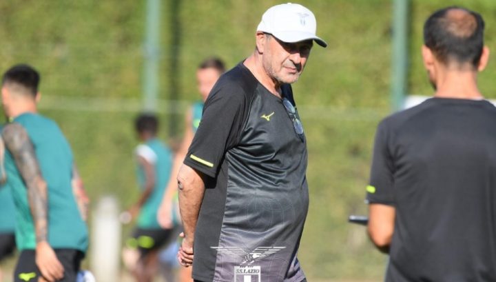 Maurizio Sarri (credit: S.S. Lazio)