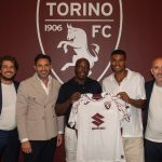 Anjorin con i suoi agenti Luca Puccinelli ed Elio berti