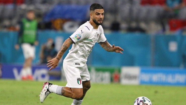 Lorenzo Insigne con la maglia dell'Italia (Imago)