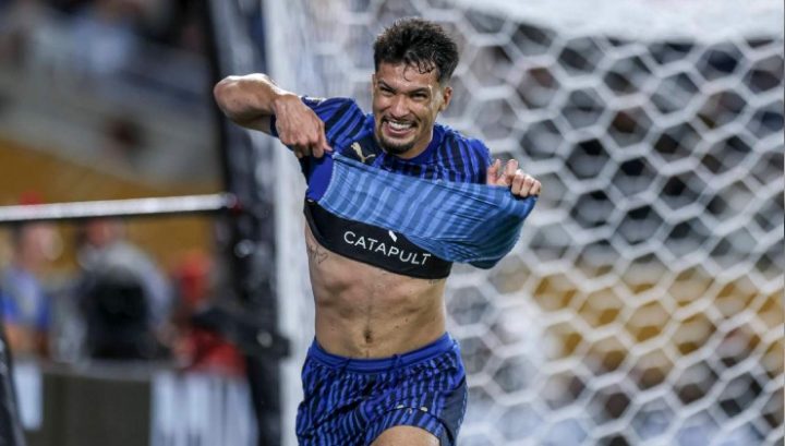 Marcos Leonardo con la maglia dell'Al Hilal (IMAGO)