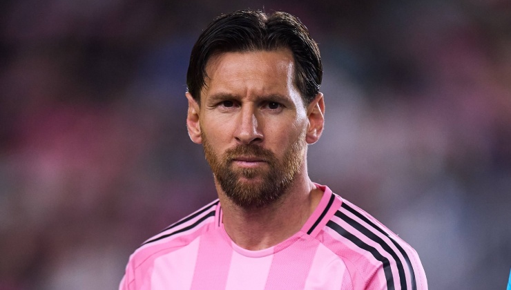 Lionel Messi con la maglia dell'Inter Miami (IMAGO)