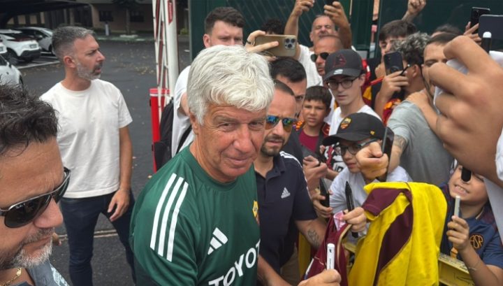 Gasperini a Trigoria
