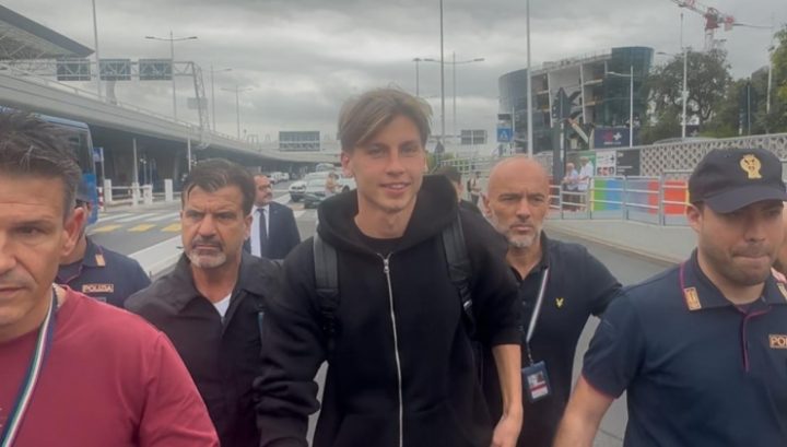 Jan Ziółkowski arrivato a Roma