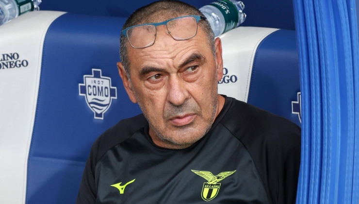 Sarri, allenatore Lazio (IMAGO)