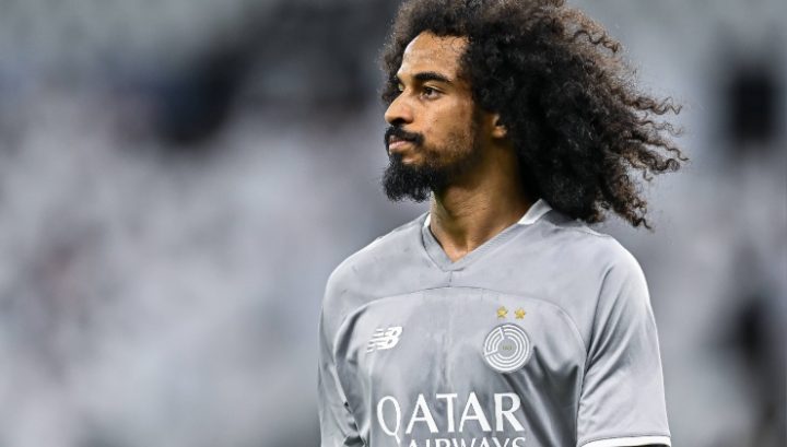 Afif con la maglia dell'Al Sadd (IMAGO)