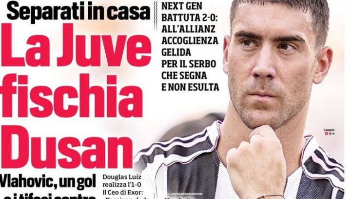 Corriere dello Sport, prima pagina 14 agosto 2025