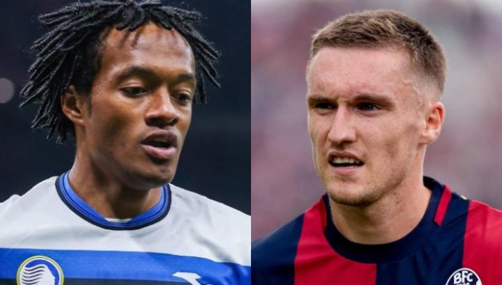 Juan Cuadrado e Michel Aebischer (IMAGO)