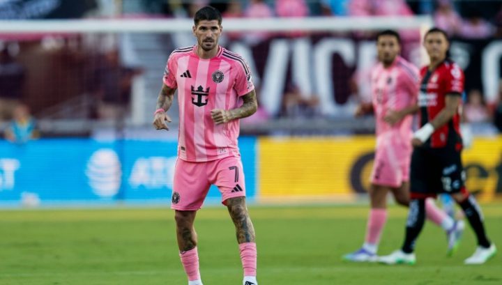 Rodrigo De Paul con la maglia dell'Inter Miami (IMAGO)